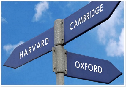 educație de elită Oxford, Cambridge, Harvard (elita) educație de elită Oxford, Cambridge, Harvard