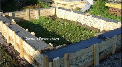 Etapele construirii unei case de blocuri de spumă (casa de blocuri de spumă) Etapele de construcție a casei de blocuri de spumă
