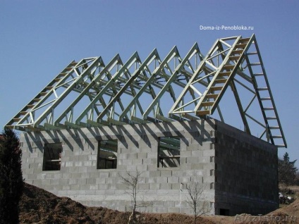 Etapele construirii unei case de blocuri de spumă (casa de blocuri de spumă) Etapele de construcție a casei de blocuri de spumă