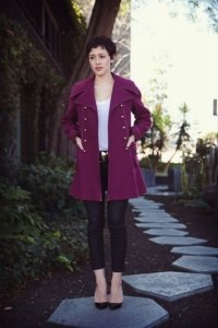 Violet haina cu nimic de a purta, moda 45 imagini foto (mov) Violet haina cu nimic de a purta, 45 imagini foto de moda