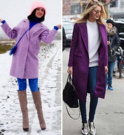 Violet haina cu nimic de a purta, și o fotografie-de revizuire (uzura) Violet haina cu nimic de a purta, și o fotografie-recenzie
