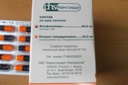 Phosphogliv cu hepatită C și