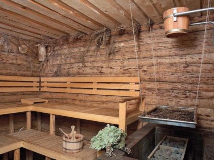 Foto de finisare baie în interior (finisaj fotografie în interiorul baia de aburi) finisaj foto în interiorul băii