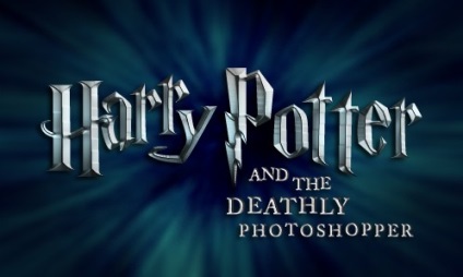 Photoshop logo-ul Harry Potter (Photoshop tutorial text din Harry Potter) Photoshop logo-ul Harry Potter