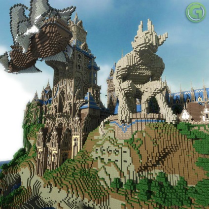 Grandioase clădiri din Minecraft - Totul despre maynkrafte - Portal madcreeper (Grand) Grandioase clădiri din Minecraft - Totul despre maynkrafte - Portal madcreeper