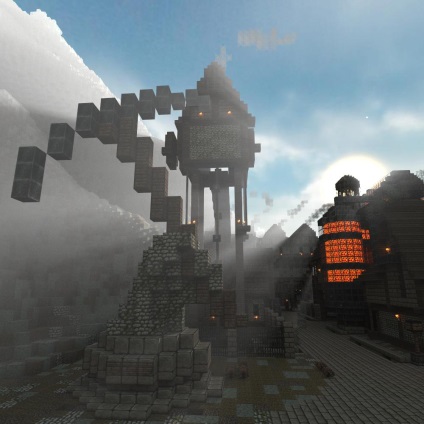 Grandioase clădiri din Minecraft - Totul despre maynkrafte - Portalul madcreeper (constructii) Grandioase clădiri din Minecraft - Totul despre maynkrafte - Portal madcreeper