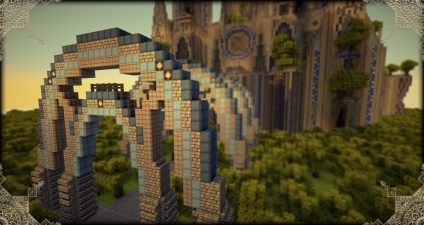 Grandioase clădiri din Minecraft - Totul despre maynkrafte - Portal madcreeper (Minecraft) Grandioase clădiri din Minecraft - Totul despre maynkrafte - Portal madcreeper