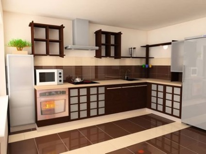 Idei de design de bucătărie în China opțiuni de stil stoc (foto) Idei de design de bucătărie în opțiunile de fotografii în stil chinezesc