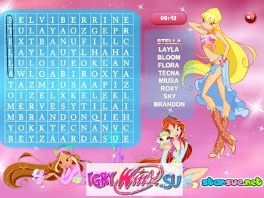 Jocuri Winx logica