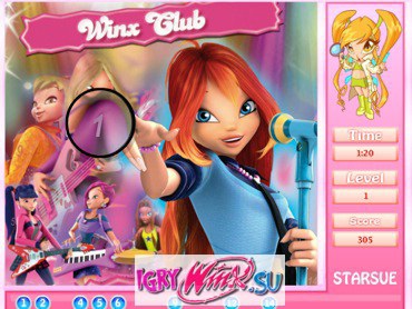 Jocuri Winx logica (Winx) Jocuri Winx logica