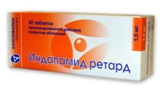 Indapamida - instrucțiuni de utilizare, reale (indapamida) Indapamida - instrucțiuni de utilizare, reale