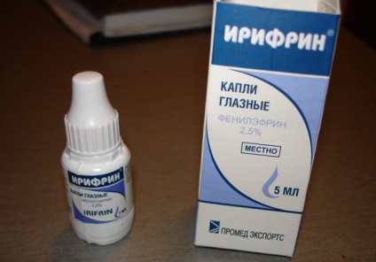 Irifrin (picături pentru ochi), descrierea și ghid pentru copii, ru-babyhealth (oftalmică) Irifrin (picături pentru ochi), descrierea și instruire pentru copii, ru-babyhealth