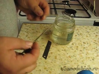 pipetă de producție (carena din cauciuc rezistent) Efectuarea unei pipete