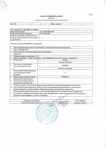 pașaport Cadastral (USRRE) pașaport cadastru