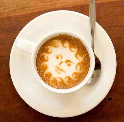 Cum desen pe cappuccino (do) Cum desen pe cappuccino
