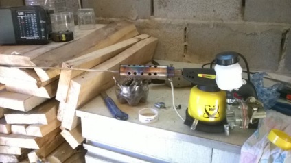 Cum sa faci un pistol de fum varomor propriile mâini (fum Cannon varomor) Cum sa faci un pistol de fum varomor propriile mâini