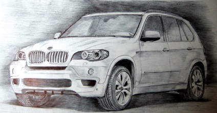 Cum de a desena un creion BMW (creion) Cum de a desena un creion BMW