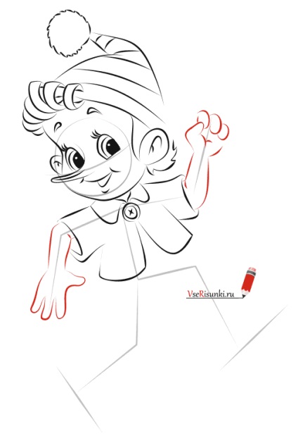 Cum de a desena o poveste - Pinocchio (Pinocchio) Cum de a desena un basm - Pinocchio