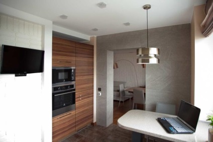 Cum de a dota o bucătărie-living într-un apartament tipic (pentru a aranja) Cum de a dota o cameră de bucătărie-living în apartament standard,