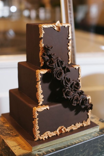 Cum de a găti și de a decora un tort de ciocolata (tort de nunta) Cum de a găti și de a decora un tort de ciocolata
