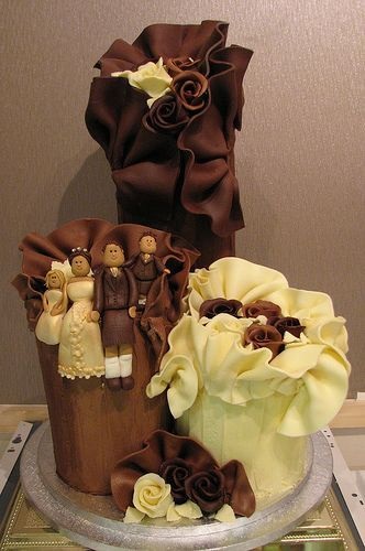 Cum de a găti și de a decora un tort de ciocolata (nunta) Cum de a găti și de a decora un tort de ciocolata