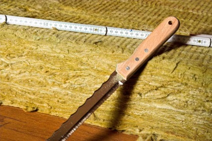 Cum de a lucra cu vată minerală bazaltică (sisteme de încălzire de piatră) Cum de a lucra cu vată minerală