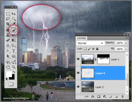 Cum de a face ploaie în Photoshop (ploaie) Cum de a face ploaie în Photoshop