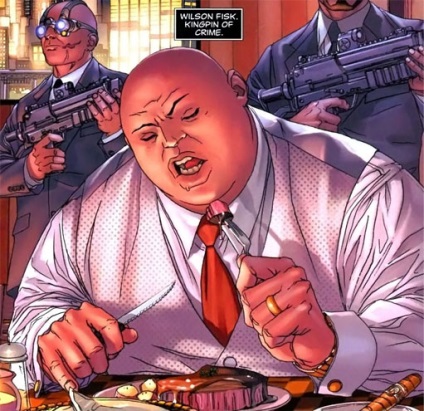 Kingpin (Wilson Fisk, Kingpin) (care este Kingpin) Kingpin (Wilson Fisk, kingpin)