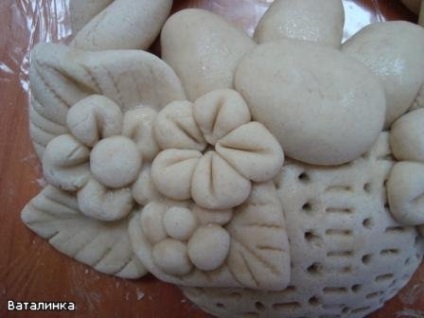 Coș de aluat sărat (aluat) Coș de aluat de sare