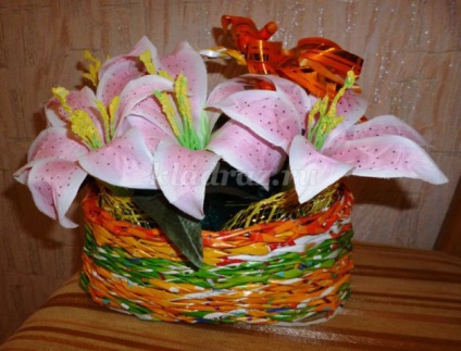 Buchet de flori cu propriile sale mâini (master) Buchet de flori cu propriile sale mâini