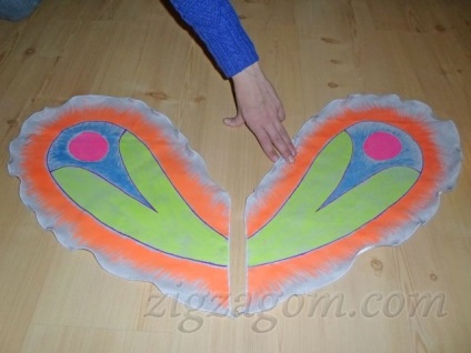costum fluture cu propriile lor mâini (aripile peste distanta) costum fluture cu propriile lor mâini