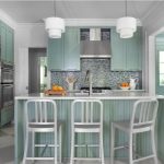 Bucătărie într-un stil nautic 100 de fotografii de interior, bucătării aqua (marin) Bucătărie într-un stil nautic 100 de fotografii de interior, bucătării aqua