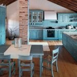 Bucătărie într-un stil nautic 100 de fotografii de interior, bucătării aqua (marin) Bucătărie într-un stil nautic 100 de fotografii de interior, bucătării aqua