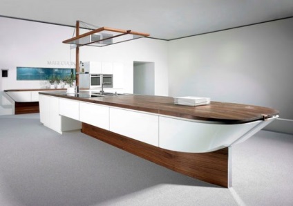 Bucătărie într-un stil nautic 100 de fotografii de interior, bucatarii aqua (stil) Bucătărie într-un stil nautic 100 de fotografii de interior, bucătării aqua