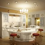 Bucătărie într-un stil nautic 100 de fotografii de interior, bucatarii aqua (foto) Bucătărie într-un stil nautic 100 de fotografii de interior, bucătării aqua