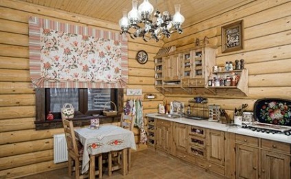 Bucătăria românească în stilul de design interior, cu propriile lor mâini (lor) Bucătăria românească în stilul de design interior, cu propriile lor mâini