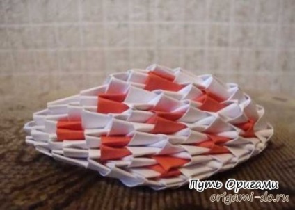 Lily - origami modular - calea de origami (a) Lily - origami modular - calea de origami