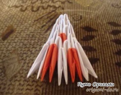 Lily - origami modular - calea de origami (crin) Lily - origami modular - calea de origami