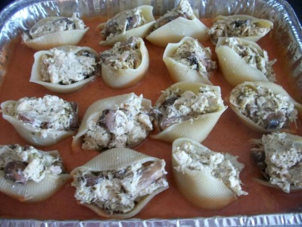 Pasta umplute cu carne de pui si ciuperci - un pas cu pas reteta cu fotografii pe (rețete) Paste umplute cu carne de pui si ciuperci - un pas cu pas reteta cu fotografii de pe