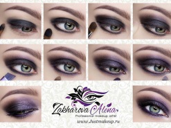 Machiaj pe rochii de bal în culoarea (make-up) Machiaj pe rochii de bal în culoarea