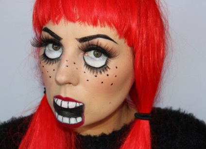 Machiaj pentru Halloween cu mâinile lor opțiuni simple și complexe (mâini) Machiaj pentru Halloween cu opțiuni mâinile lor simple și complexe