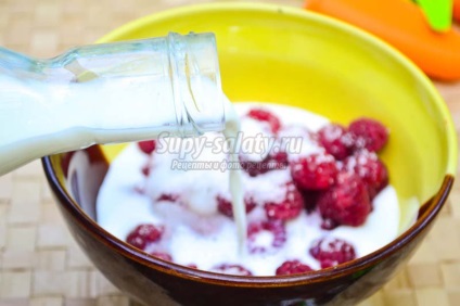 Zmeură de casă înghețată (casă) Zmeură înghețată de casă