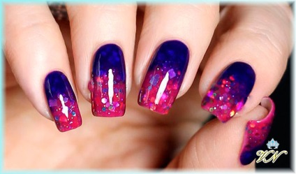 streamer Manicure (variante) manichiură se întinde