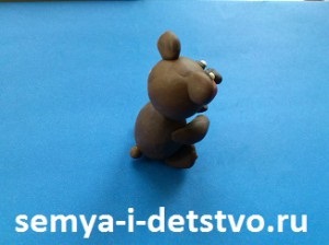 Ursul din lut - o clasă de master pe modelare (plastilina) Ursul din lut - o clasă de master în sculptarea