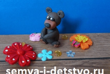 Ursul din lut - o clasă de master pe modelare (plastilina) Ursul din lut - o clasă de master în sculptarea