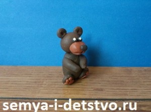 Ursul din lut - o clasă de master pe modelare (plastilina) Ursul din lut - o clasă de master în sculptarea