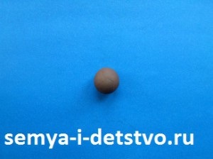 Ursul din lut - o clasă de master pe modelare (plastilina) Ursul din lut - o clasă de master în sculptarea