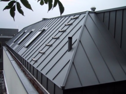 acoperișuri din metal (oțel acoperiș) acoperiş metalic