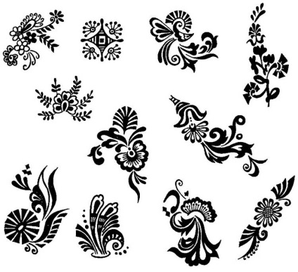 Mehendi pe mâini de la A la Z, fotografii, schițe, video (fotografii desene henna) Mehendi pe mâini de la A la Z, fotografii, schițe, video
