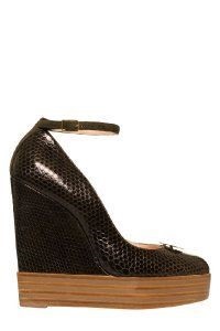 Moda pantofi platforma - 50 de fotografii (pantofi platforma negru) Moda pantofi platforma - 50 de fotografii